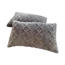 Capa De Almofada De Veludo Taff 48x74cm MissDeer, Capa Retangular Quente Para Almofada