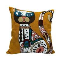 Capa De Almofada Decorativa Abstrata Impressa Em 3D Estilo Picasso Para Sofá, Carro E Casa 35-45CM