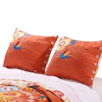 Capa de almofada decorativa Benzara King 91 cm com bordado acolchoado