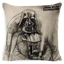 Capa de almofada decorativa Darth Vader Anime 45x45cm