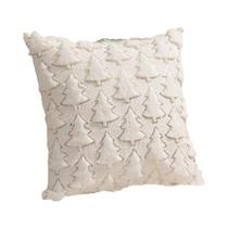 Capa De Almofada Decorativa De Natal Em Pelúcia Macia 45x45 30x50, Capa De Almofada Bordada Para