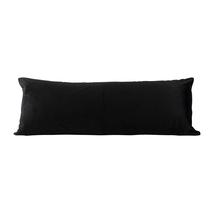 Capa de almofada decorativa EVOLIVE 53x137 cm Faux Fur Black
