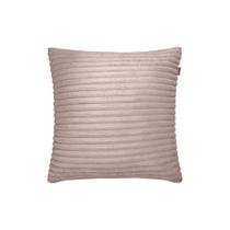 Capa De Almofada Decorativa Flannel 45 X 45 - Adomes Rosa