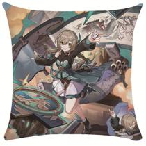 Capa de almofada decorativa Honkais Stars Rails Anime
