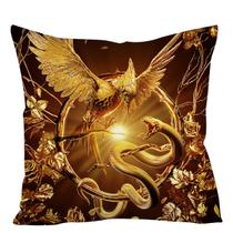 Capa de almofada decorativa Hunger Games Anime 45x45cm Capa de almofada decorativa Hunger Games Anime 45x45cm