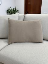 Capa De Almofada Decorativa Lisa Tricot 60x40 Sofa Cama