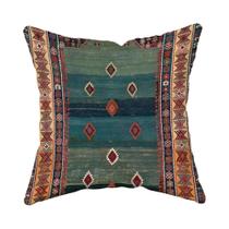 Capa De Almofada Decorativa Para Sofá Com Padrão De Tapete Persa 45X45cm, Pelúcia Curta, Para Sala Capa De Almofada Decorativa Para Sofá Com Padrão De Tapete Persa 45X45cm, Pelúcia Curta, Para Sala