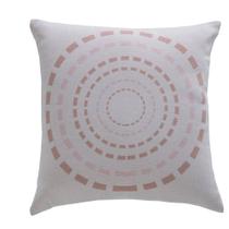 Capa de Almofada Decorativa Turin Quadrada 1 Peça 58% Algodão / 42% Poliéster - Mandala Rose Capa de Almofada Decorativa Turin Quadrada 1 Peça 58% Algodão / 42% Poliéster - Mandala Rose