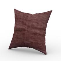 Capa de Almofada Decorativa Velvet Marrom 42 x 42 cm Capa de Almofada Decorativa Velvet Marrom 42 x 42 cm