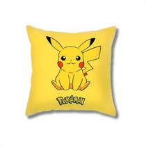 Capa De Almofada Do Desenho Animado Pokémon Pikachu