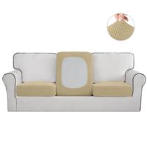 Capa de almofada Easy-Going Stretch Individual Sofá Bege