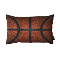 Capa de almofada EKOBLA Basketball Game com textura de couro