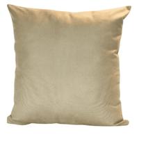 Capa de almofada em suede na cor caramelo Capa de almofada em suede na cor caramelo