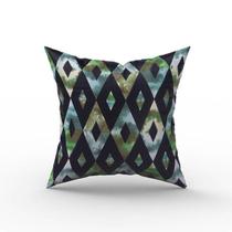 Capa de Almofada em Tecido Impermeável Acqua Linea Losango Nuvem