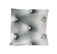 Capa de almofada estampa capitone em tecido 100% poliéster 44x44cm