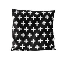 Capa de almofada estampa geométrica em tecido 100% poliéster 44x44cm Capa de almofada estampa geométrica em tecido 100% poliéster 44x44cm