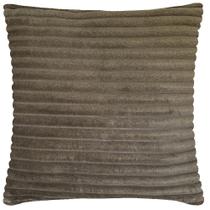 Capa de Almofada Flanel Pelúcia Tabaco 45x45cm Capa de Almofada Flanel Pelúcia Tabaco 45x45cm