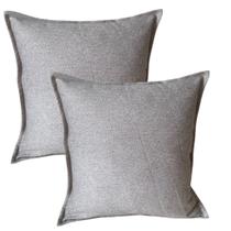 Capa de almofada flow premium gris Capa de almofada flow premium gris