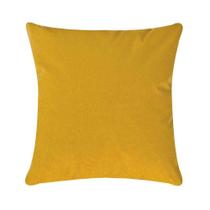 Capa de Almofada Glamour 45cm x 45cm Amarela