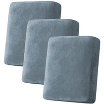 Capa de almofada H.VERSAILTEX Velvet Stretch para sofá (3 peças)