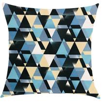 Capa de Almofada Impermeável Acqua Linea Evolution Azul 45x45cm