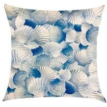 Capa de Almofada Impermeável Acqua Linea Maraí Azul 45x45cm