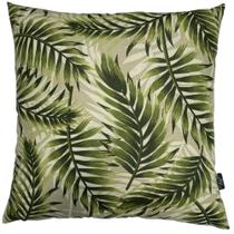 Capa De Almofada Impermeável Antiácaro Galhos Verde Área Externa 45cmx45cm