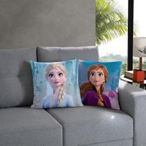 Capa de Almofada Infantil Decoração 45cm x 45cm Frozen Capa de Almofada Infantil Decoração 45cm x 45cm Frozen