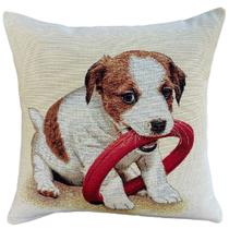 Capa de almofada Jack Russel filhote