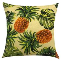Capa de Almofada Jacquard Abacaxi 45x45cm