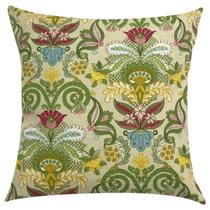 Capa de Almofada Jacquard Arabesco Colorido 45x45cm Capa de Almofada Jacquard Arabesco Colorido 45x45cm