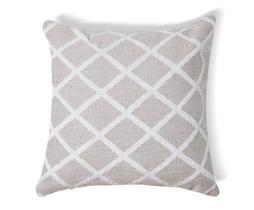 Capa de Almofada Jacquard Losango Relevo Tassel Capa de Almofada Jacquard Losango Relevo Tassel