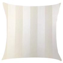 Capa de Almofada Jacquard Off White Listrada 45x45cm