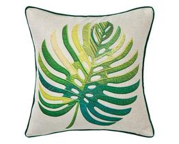 Capa de Almofada Jolitex Plush - Tropical Monstera 2