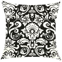 Capa de Almofada Karsten Nazli Preto 43x43cm