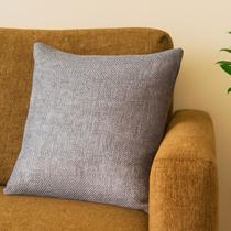 Capa de almofada linhao cinza 45x45