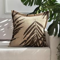 Capa de Almofada Linhão Juta Entreposto com Aba 45x45