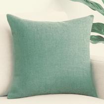 Capa de almofada linhao verde 45x45