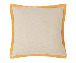 Capa de Almofada Lóris com aba amarelo