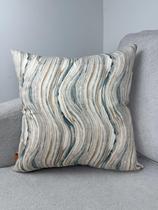 Capa de Almofada Luxo 3D 45x45cm Suede Aveludado Sem Enchimento