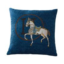 Capa de almofada macia e confortável com estampa criativa de malha de cabo de estilo luxuoso