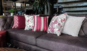 Capa de Almofada Marília C/ Enchimento 6 Peças