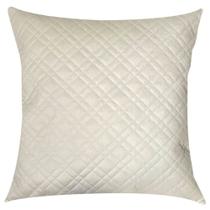 Capa de Almofada Matelassê Bege 45x45cm Capa de Almofada Matelassê Bege 45x45cm