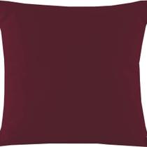 Capa de Almofada Namoratta Hipercal Peletizado 180 Fios 1 Peça 45x45 cm 100% Poliéster - Vinho Capa de Almofada Namoratta Hipercal Peletizado 180 Fios 1 Peça 45x45 cm 100% Poliéster - Vinho