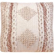 Capa de Almofada Native New Decorativa Macramê 45x45cm