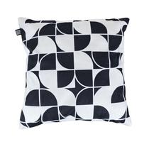 Capa de Almofada Noir e Blanc 43x43cm Estampada Frente Verso Cor:Modelo-5 Capa de Almofada Noir e Blanc 43x43cm Estampada Frente Verso Cor:Modelo-5