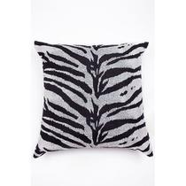 Capa De Almofada Para Sofá Zebra Preto e Branco