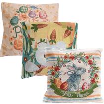 Capa de Almofada Páscoa Paske Sortido - 45 x 45 cm