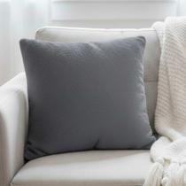 Capa De Almofada Plush Luxo Soft Decorativa Com Zíper 40x40 Capa De Almofada Plush Luxo Soft Decorativa Com Zíper 40x40
