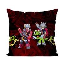 Capa De Almofada Quadrada 40x40 Para Jogos Mobile, Tema Estrela, Conforto Para Quarto, Sofá E